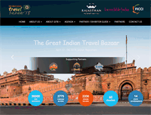 Tablet Screenshot of greatindiantravelbazaar.com